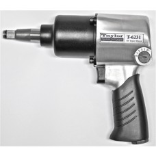 Taylor 6 Series 1/2" Pistol Grip Impact Wrench, 550 ft.lb., extended anvil  T-6231L